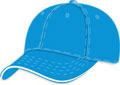 FRONT VIEW OF BASEBALL CAP SKY/WHITE